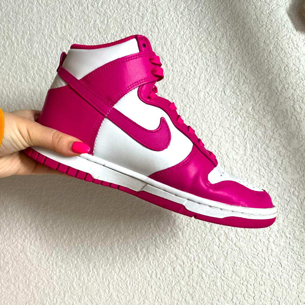 Pink Nike Dunk High!